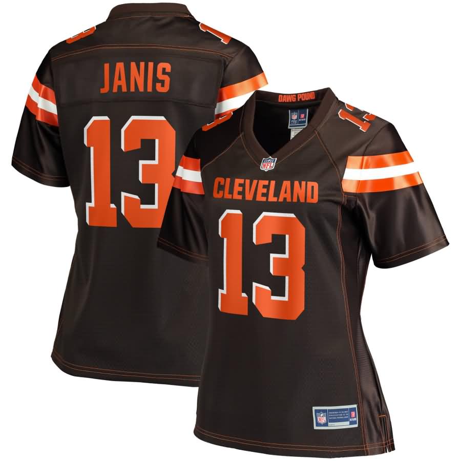 Jeff Janis Cleveland Browns NFL Pro Line Women's Player Jersey - Brown