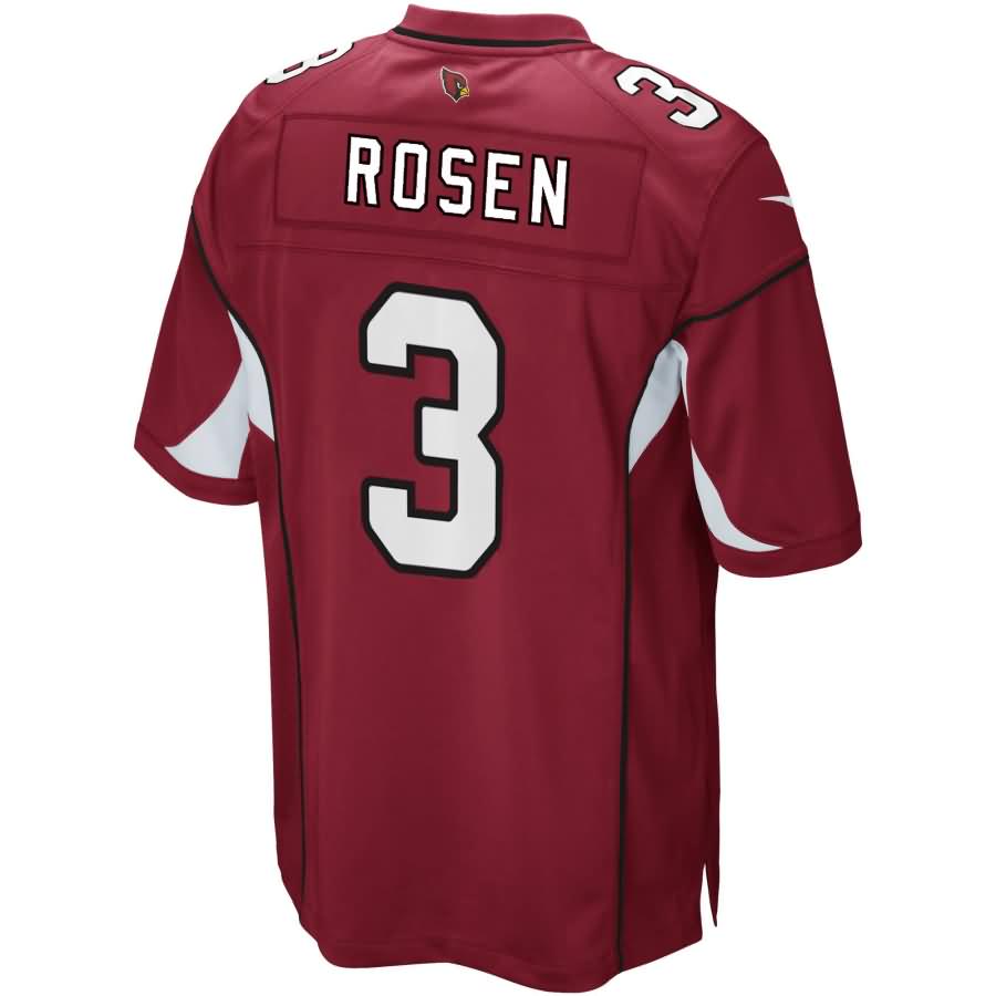 Josh Rosen Arizona Cardinals Nike 2018 NFL Draft First Round Pick Game Jersey - Cardinal