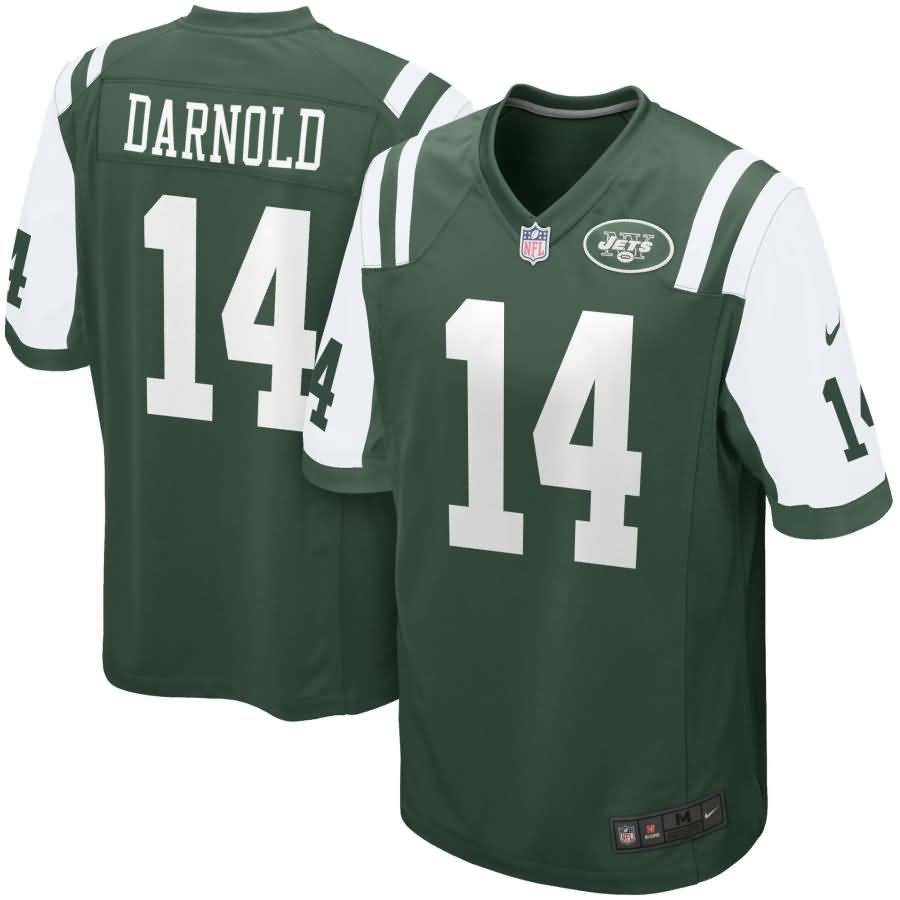 Sam Darnold New York Jets Nike 2018 NFL Draft First Round Pick Game Jersey - Green