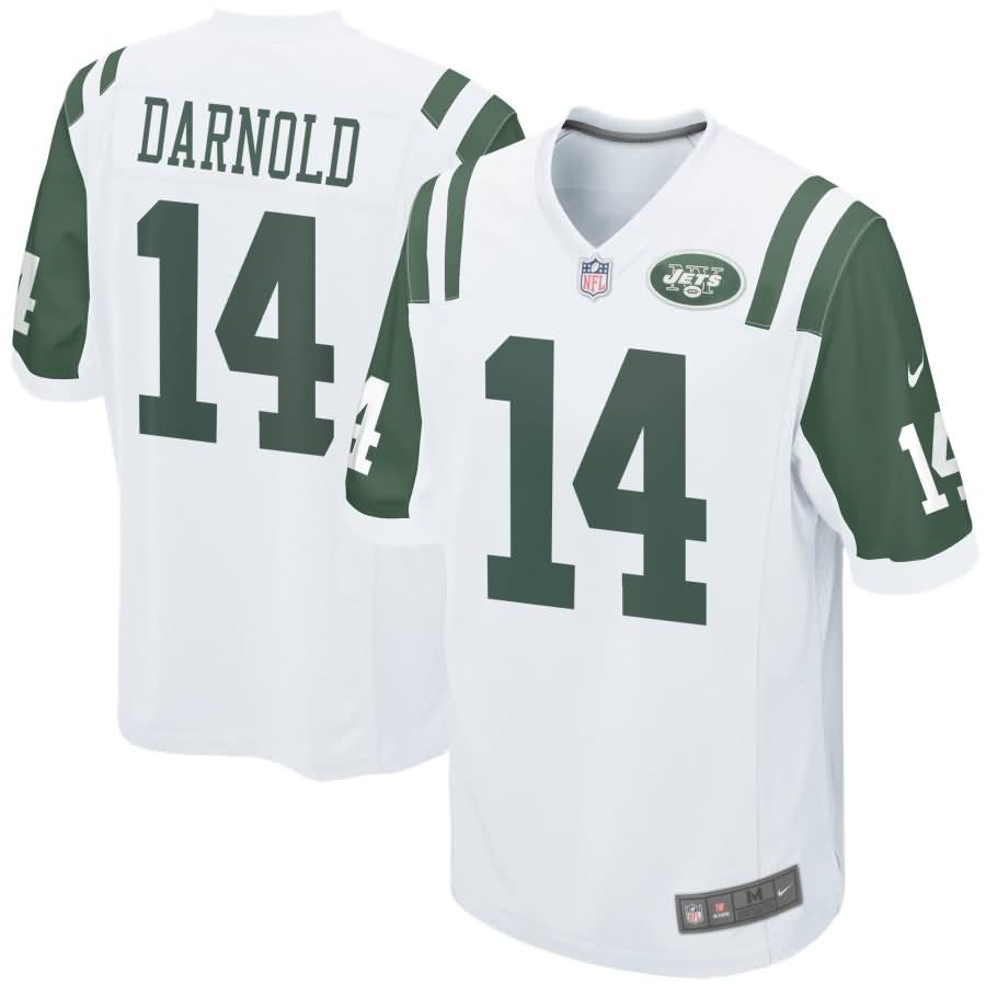 Sam Darnold New York Jets Nike 2018 NFL Draft Pick Game Jersey - White