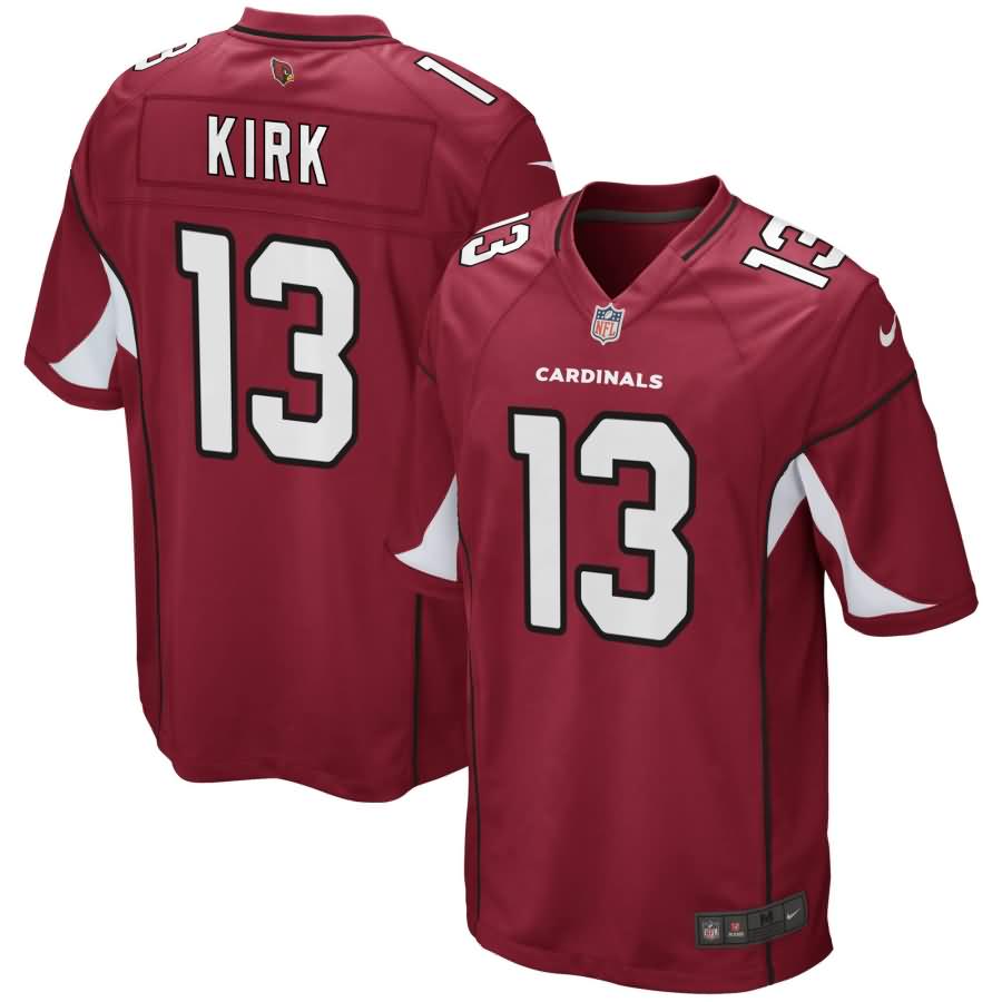 Christian Kirk Arizona Cardinals Nike 2018 NFL Draft Pick Game Jersey - Cardinal