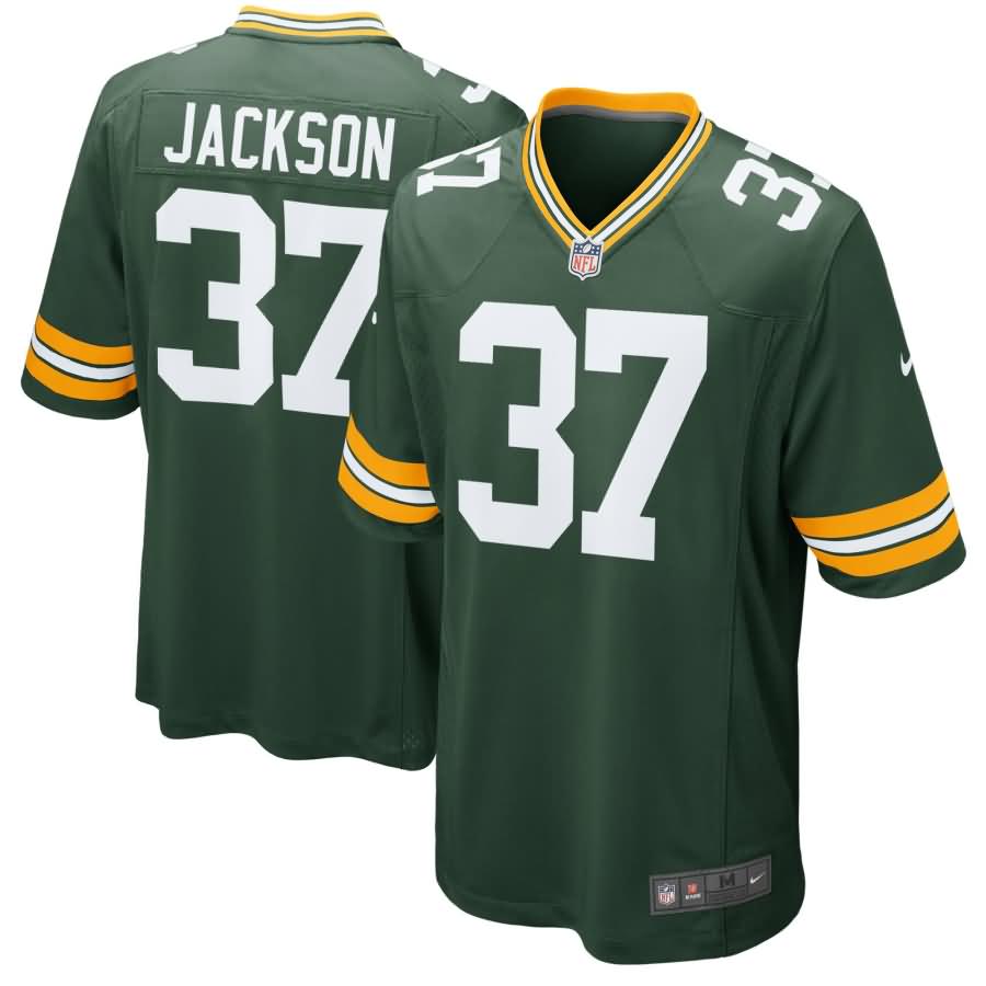 Josh Jackson Green Bay Packers Nike 2018 NFL Draft Pick Game Jersey - Green