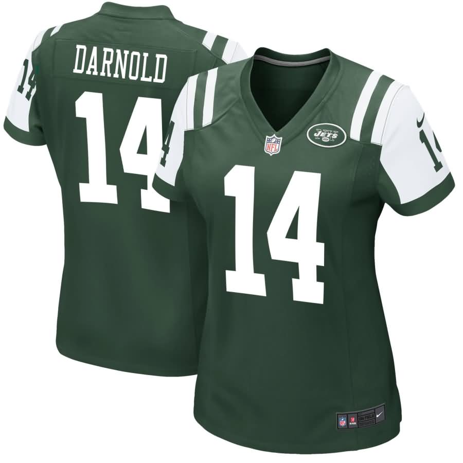 Sam Darnold New York Jets Nike Women's 2018 NFL Draft Pick Game Jersey - Green
