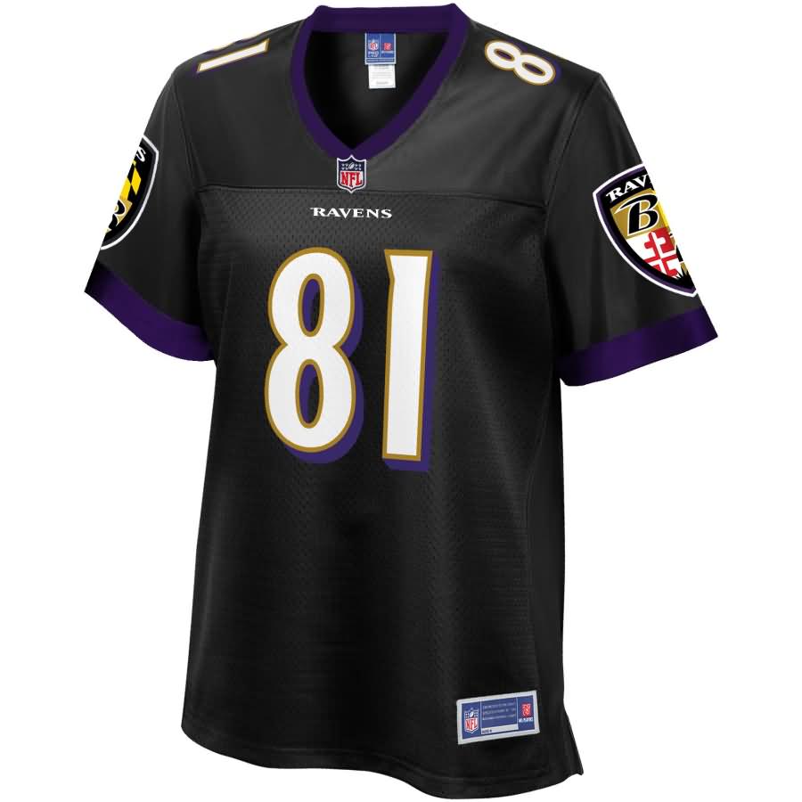 Hayden Hurst Baltimore Ravens NFL Pro Line Women's Alternate Player Jersey - Black