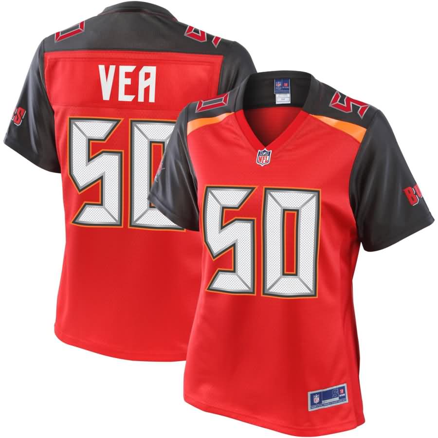 Vita Vea Tampa Bay Buccaneers NFL Pro Line Women's Player Jersey - Red