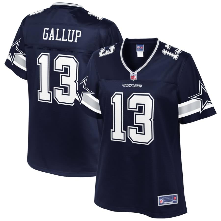Michael Gallup Dallas Cowboys NFL Pro Line Women's Player Jersey - Navy