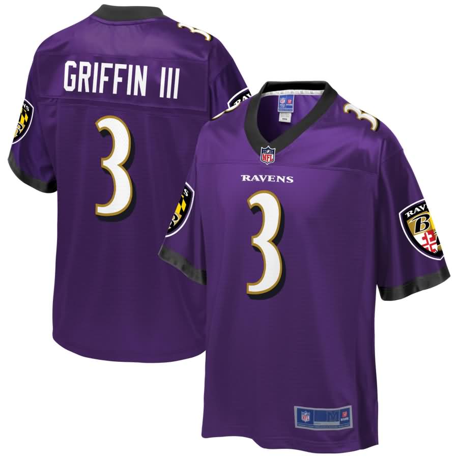 Robert Griffin III Baltimore Ravens NFL Pro Line Player Jersey - Purple