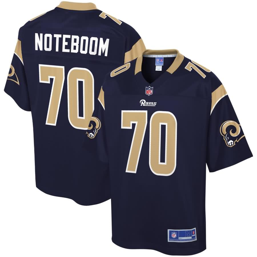 Joseph Noteboom Los Angeles Rams NFL Pro Line Player Jersey - Navy