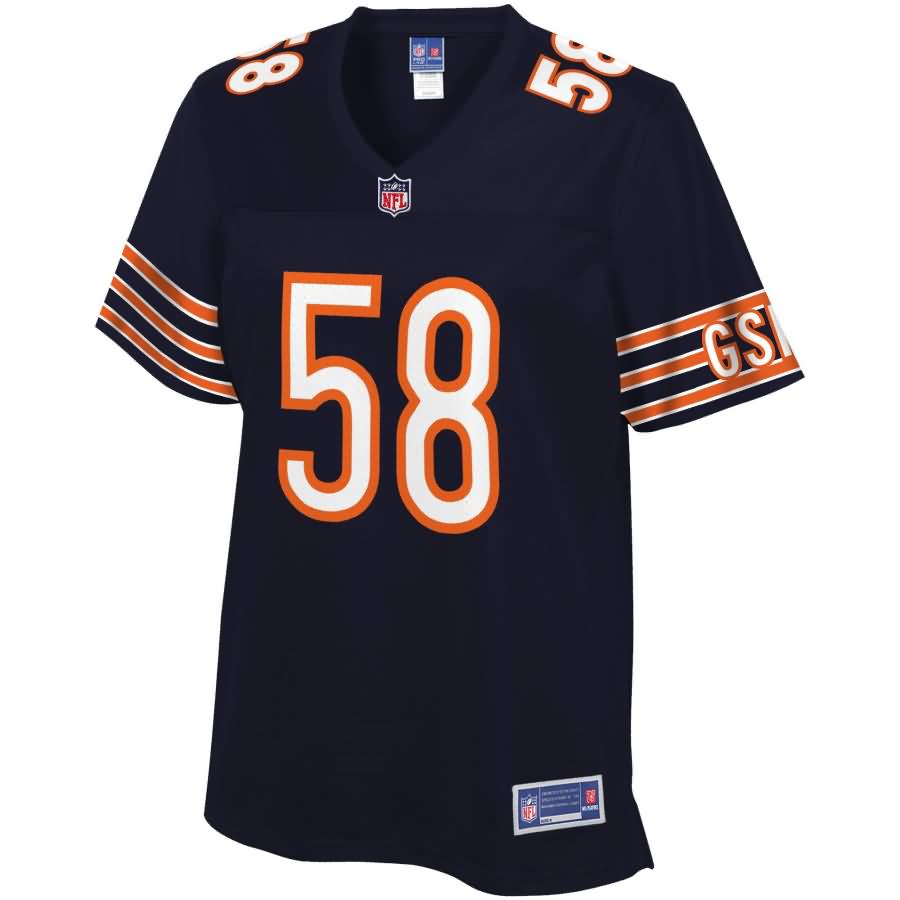 Roquan Smith Chicago Bears NFL Pro Line Women's Player Jersey - Navy