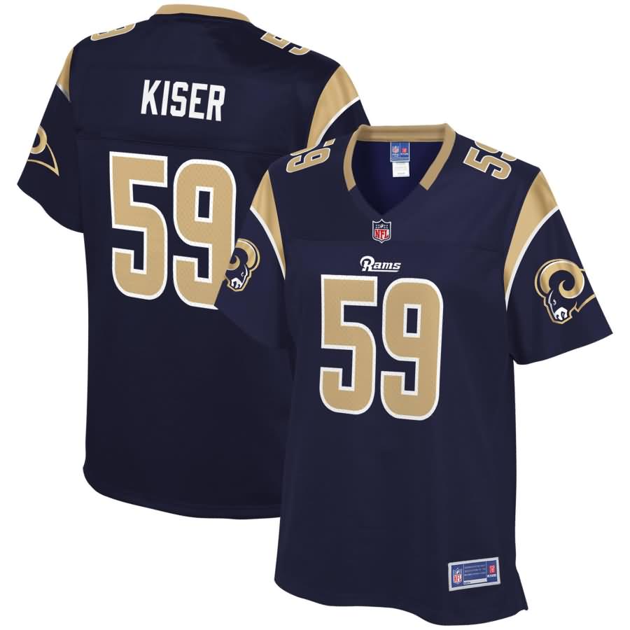 Micah Kiser Los Angeles Rams NFL Pro Line Women's Player Jersey - Navy