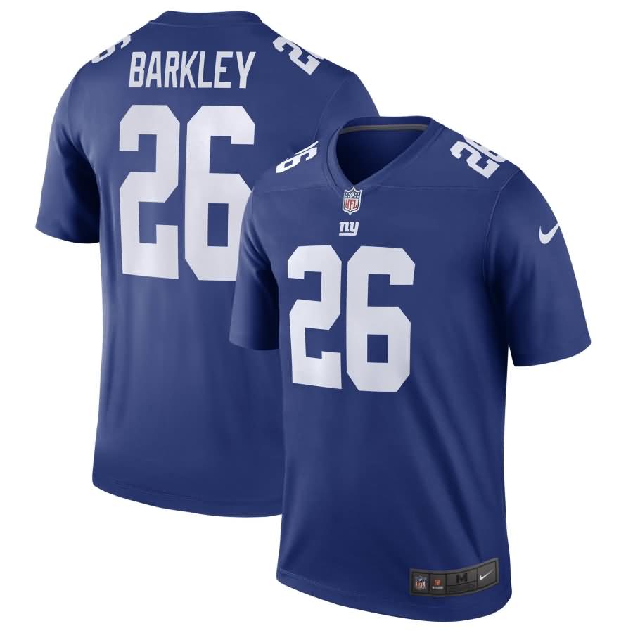 Saquon Barkley New York Giants Nike Legend Jersey - Royal
