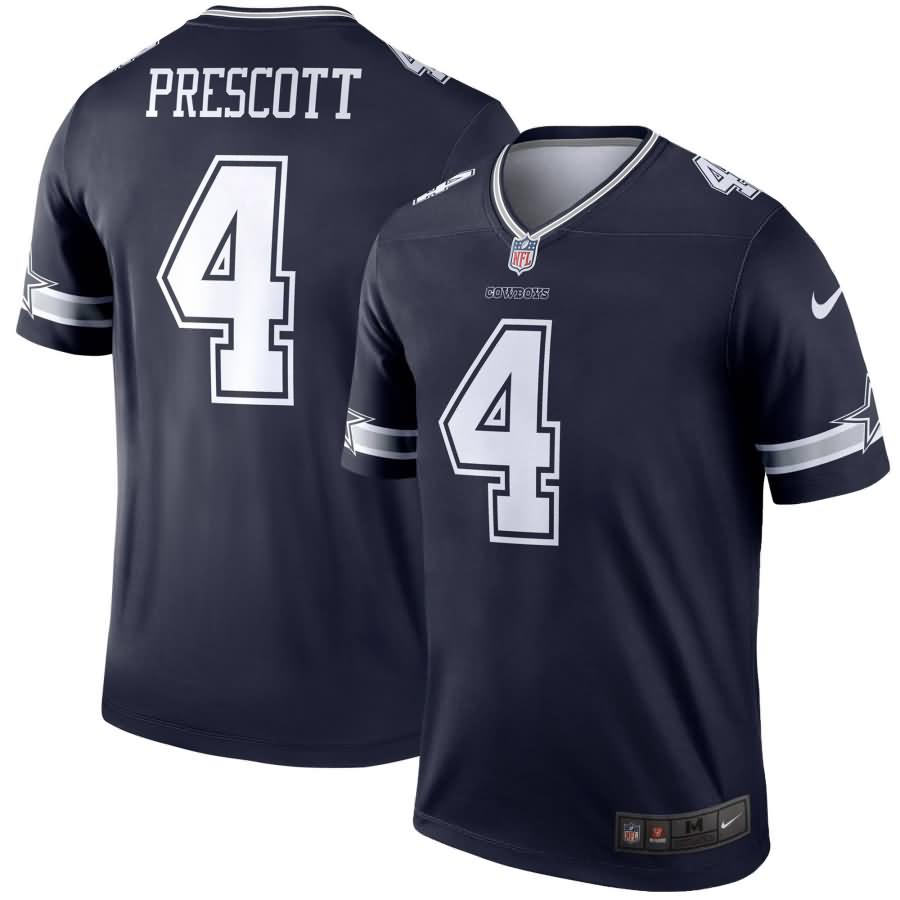 Dak Prescott Dallas Cowboys Nike Legend Jersey - Navy