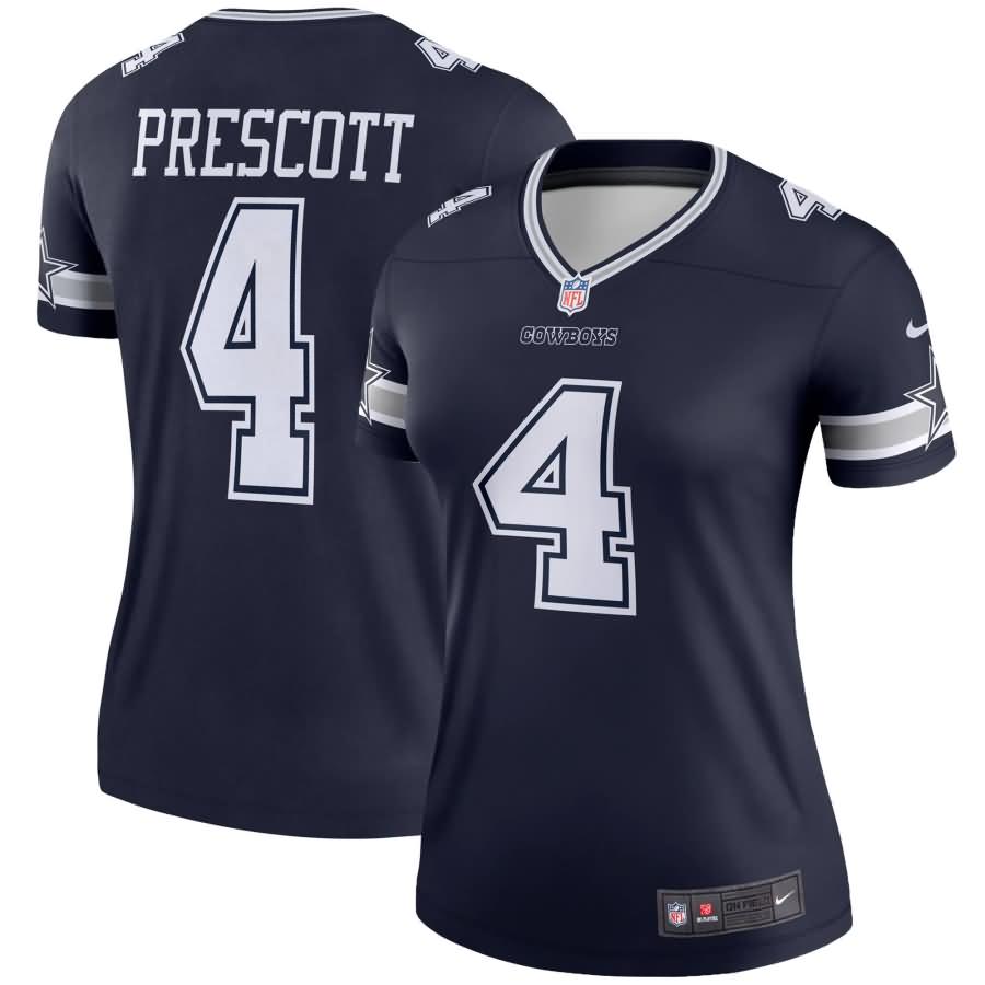 Dak Prescott Dallas Cowboys Nike Women's Legend Jersey - Navy