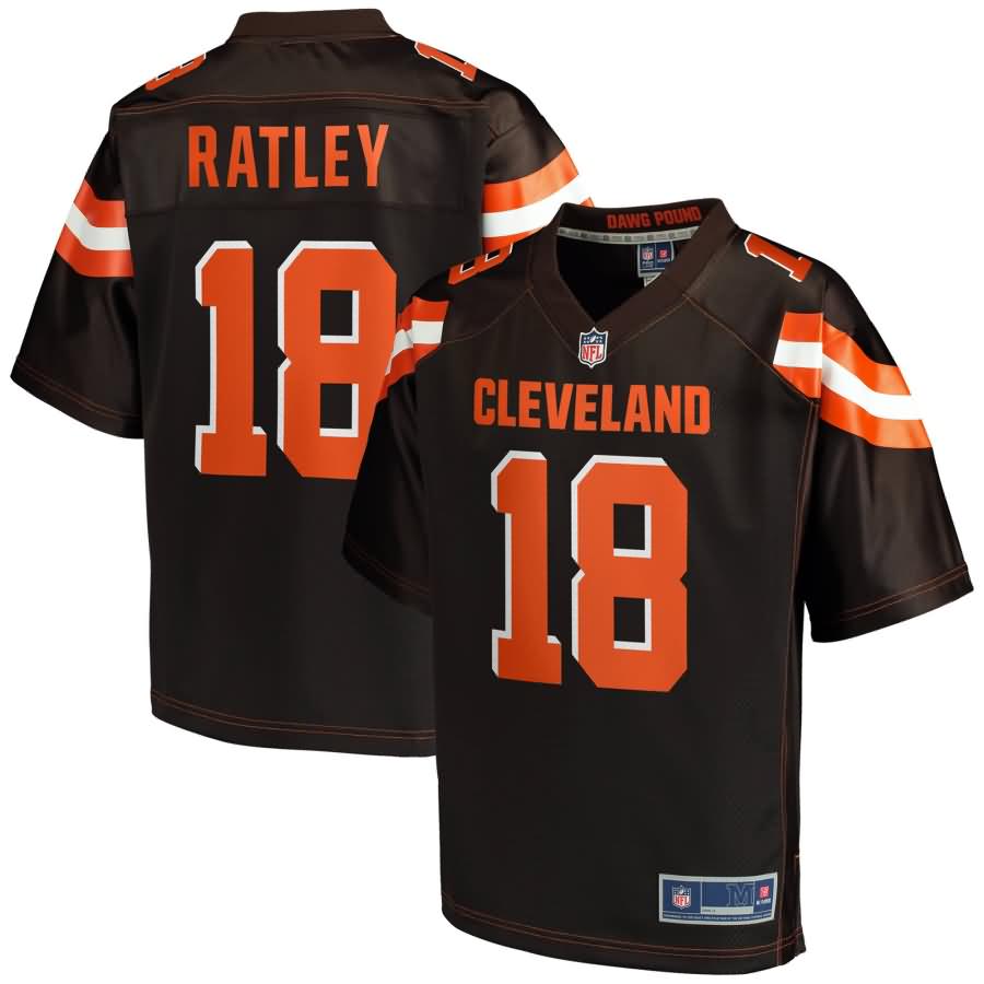 Damion Ratley Cleveland Browns NFL Pro Line Player Jersey - Brown