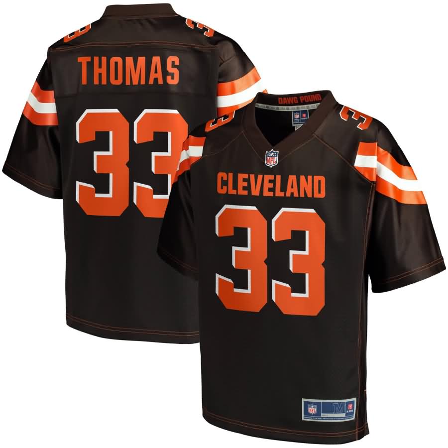 Simeon Thomas Cleveland Browns NFL Pro Line Player Jersey - Brown