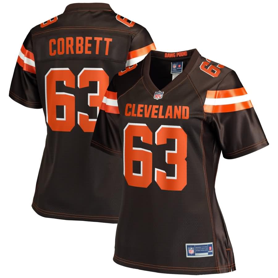 Austin Corbett Cleveland Browns NFL Pro Line Women's Player Jersey - Brown