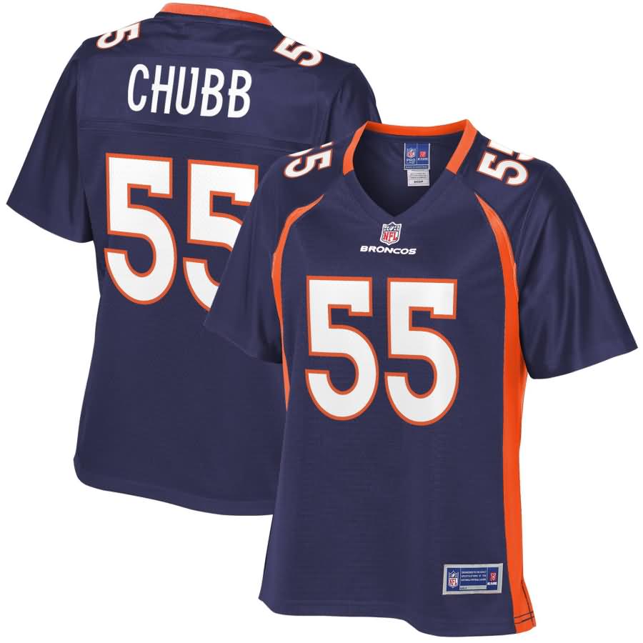 Bradley Chubb Denver Broncos NFL Pro Line Women's Alternate Player Jersey - Navy
