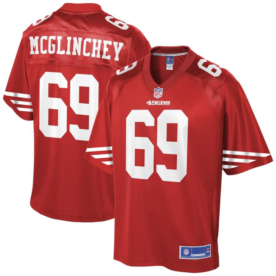 Mike McGlinchey San Francisco 49ers NFL Pro Line Youth Player Jersey - Scarlet