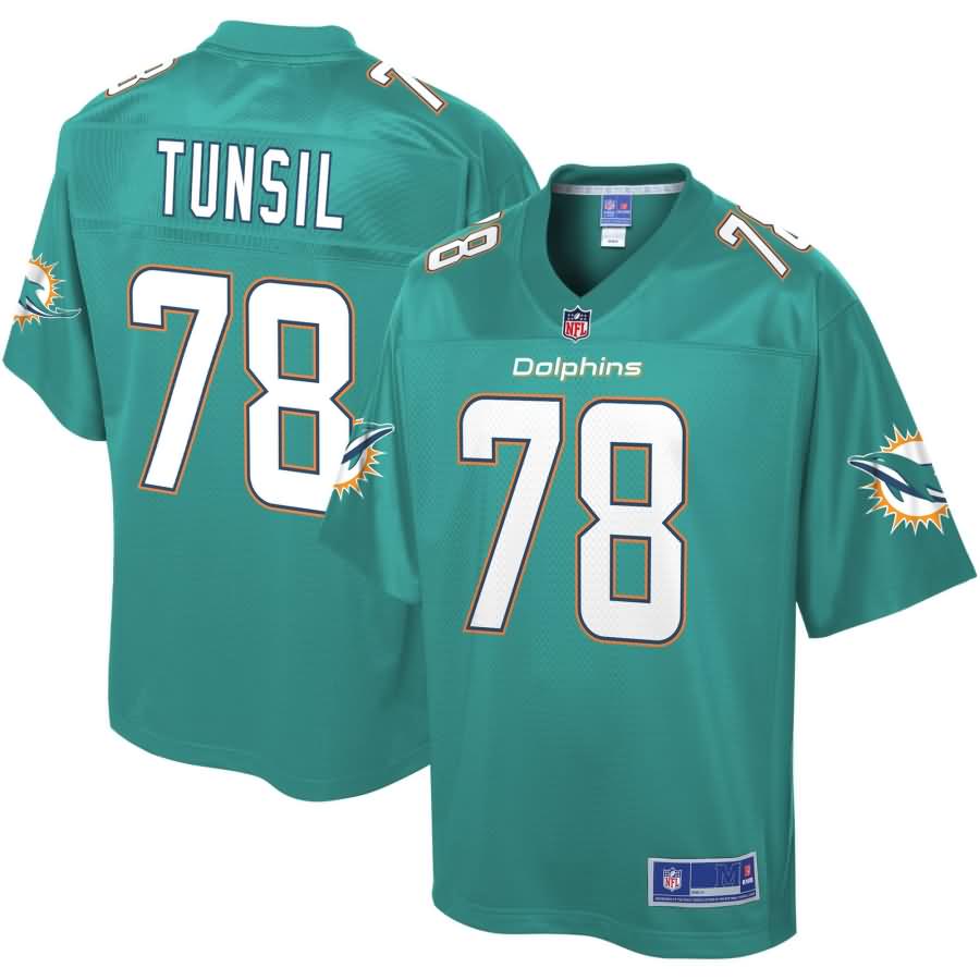 Laremy Tunsil Miami Dolphins NFL Pro Line Player Jersey - Aqua