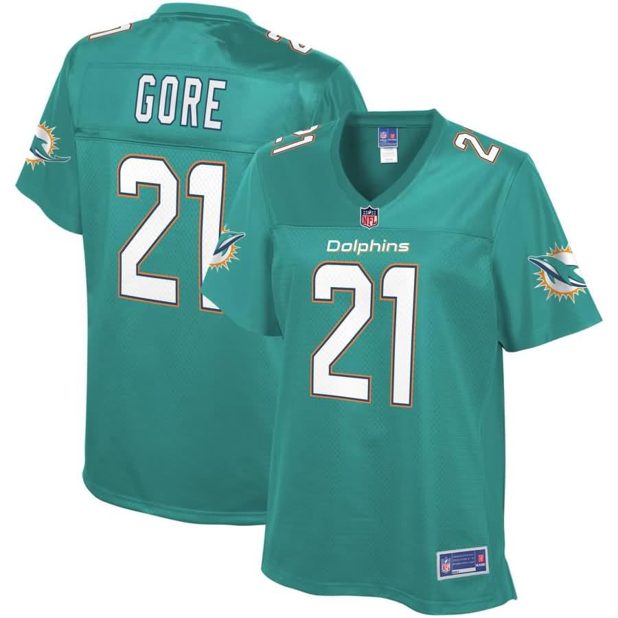 Frank Gore Miami Dolphins NFL Pro Line Women's Player Jersey - Aqua