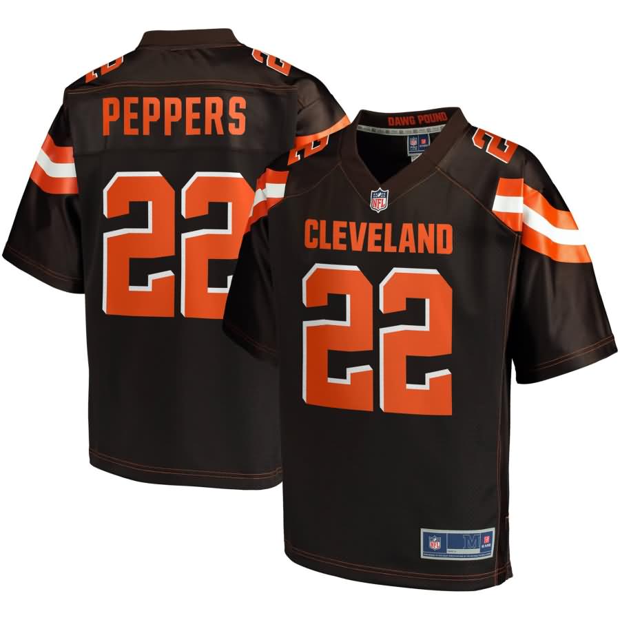 Jabrill Peppers Cleveland Browns NFL Pro Line Youth Team Color Player Jersey - Brown