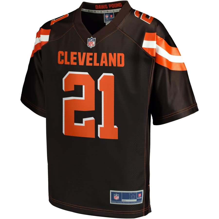 Denzel Ward Cleveland Browns NFL Pro Line Youth Team Color Player Jersey - Brown
