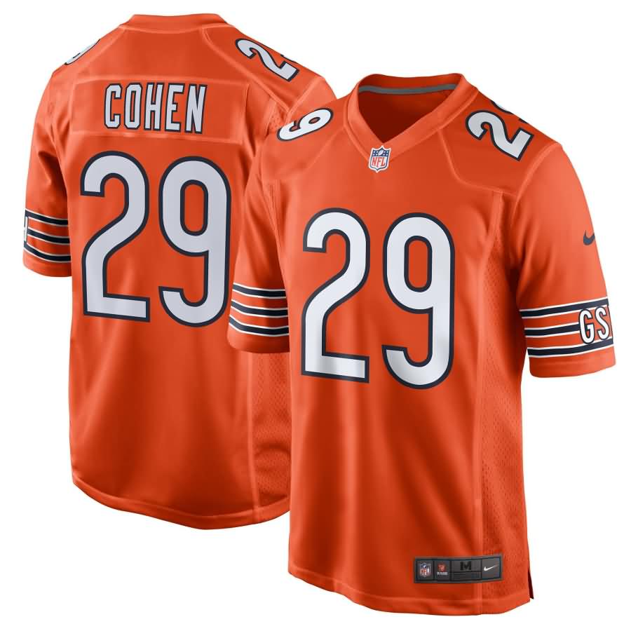 Tarik Cohen Chicago Bears Nike Alternate Game Jersey - Orange