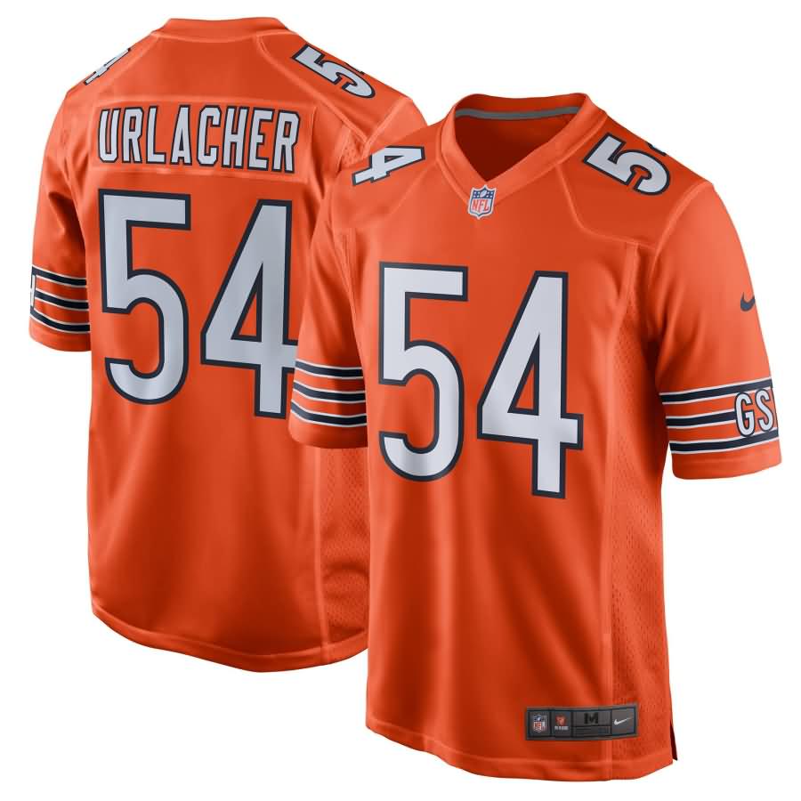 Brian Urlacher Chicago Bears Nike Alternate Retired Player Game Jersey - Orange