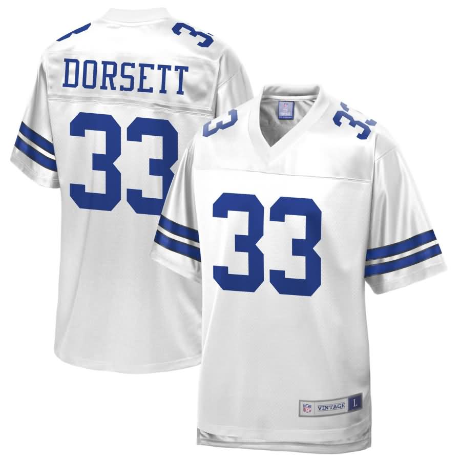 Tony Dorsett Dallas Cowboys NFL Pro Line Retired Team Player Jersey - White