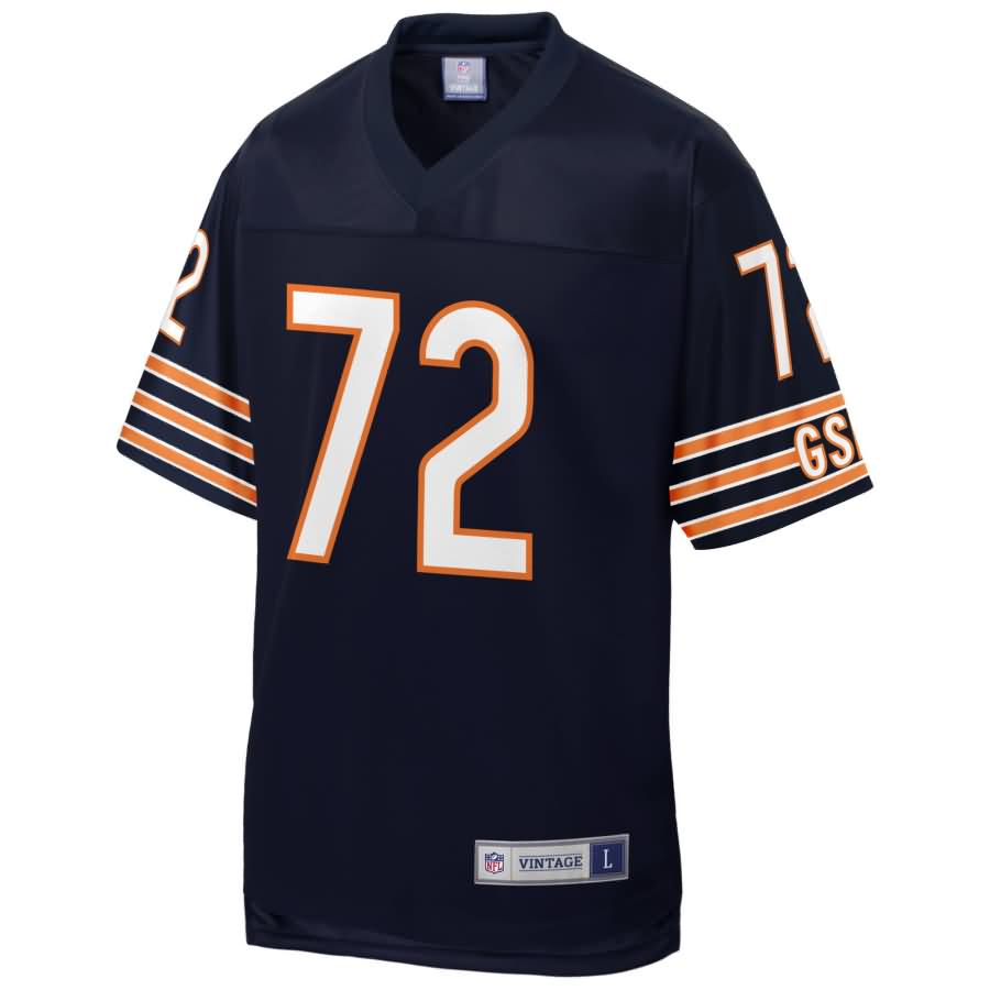 William Perry Chicago Bears NFL Pro Line Retired Team Player Jersey - Navy
