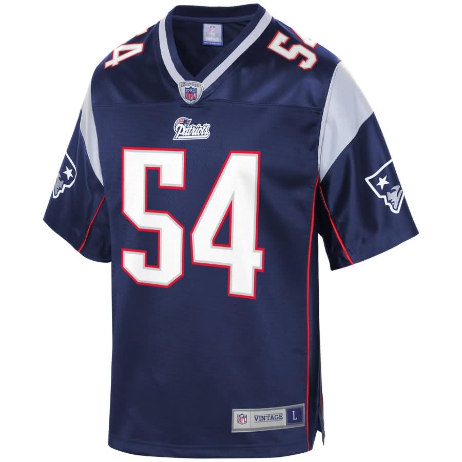 Tedy Bruschi New England Patriots NFL Pro Line Retired Team Player Jersey - Navy