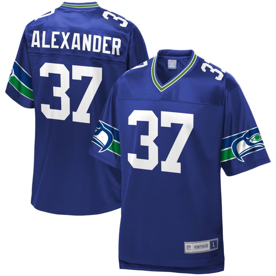 Shaun Alexander Seattle Seahawks NFL Pro Line Retired Team Player Jersey - Royal