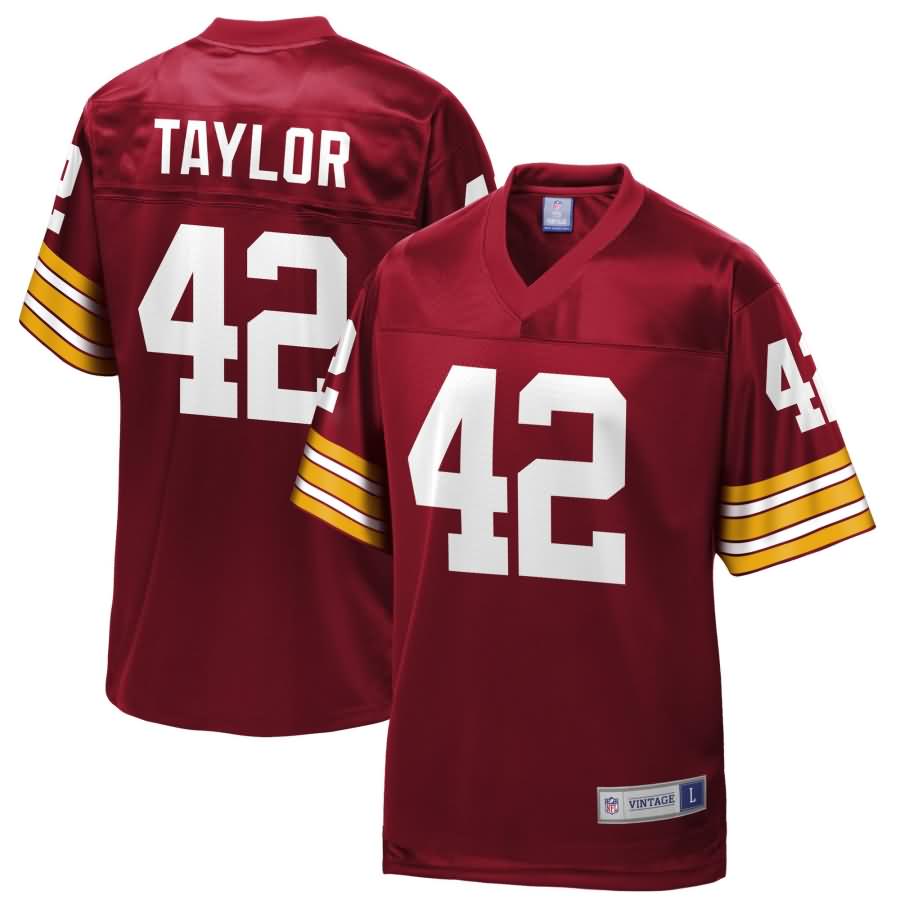 Charley Taylor Washington Redskins NFL Pro Line Retired Team Player Jersey - Maroon