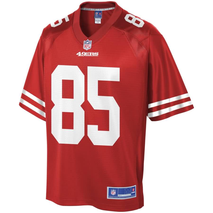 George Kittle San Francisco 49ers NFL Pro Line Team Player Jersey - Scarlet