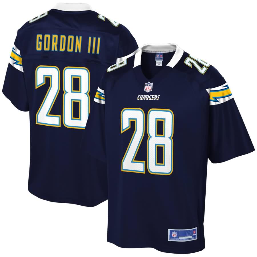 Melvin Gordon III Los Angeles Chargers NFL Pro Line Team Color Player Jersey - Navy