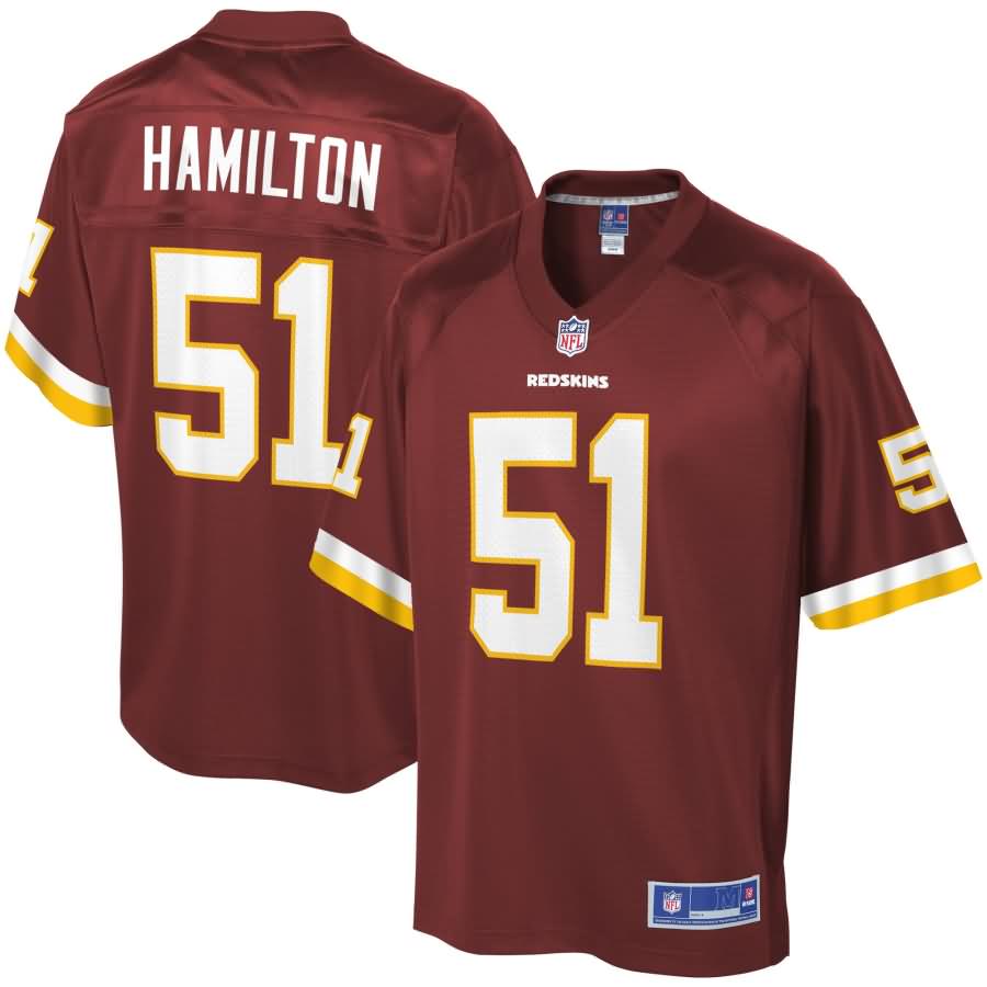 Shaun Dion Hamilton Washington Redskins NFL Pro Line Team Color Player Jersey - Burgundy