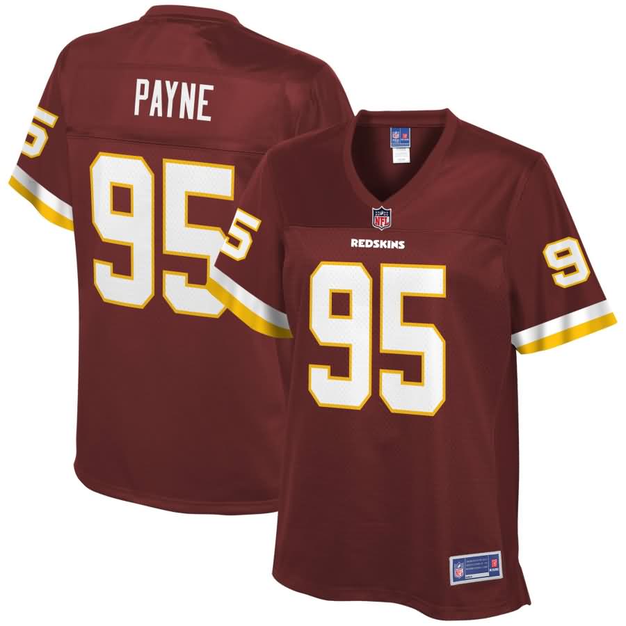 Da'Ron Payne Washington Redskins NFL Pro Line Women's Team Color Player Jersey - Burgundy