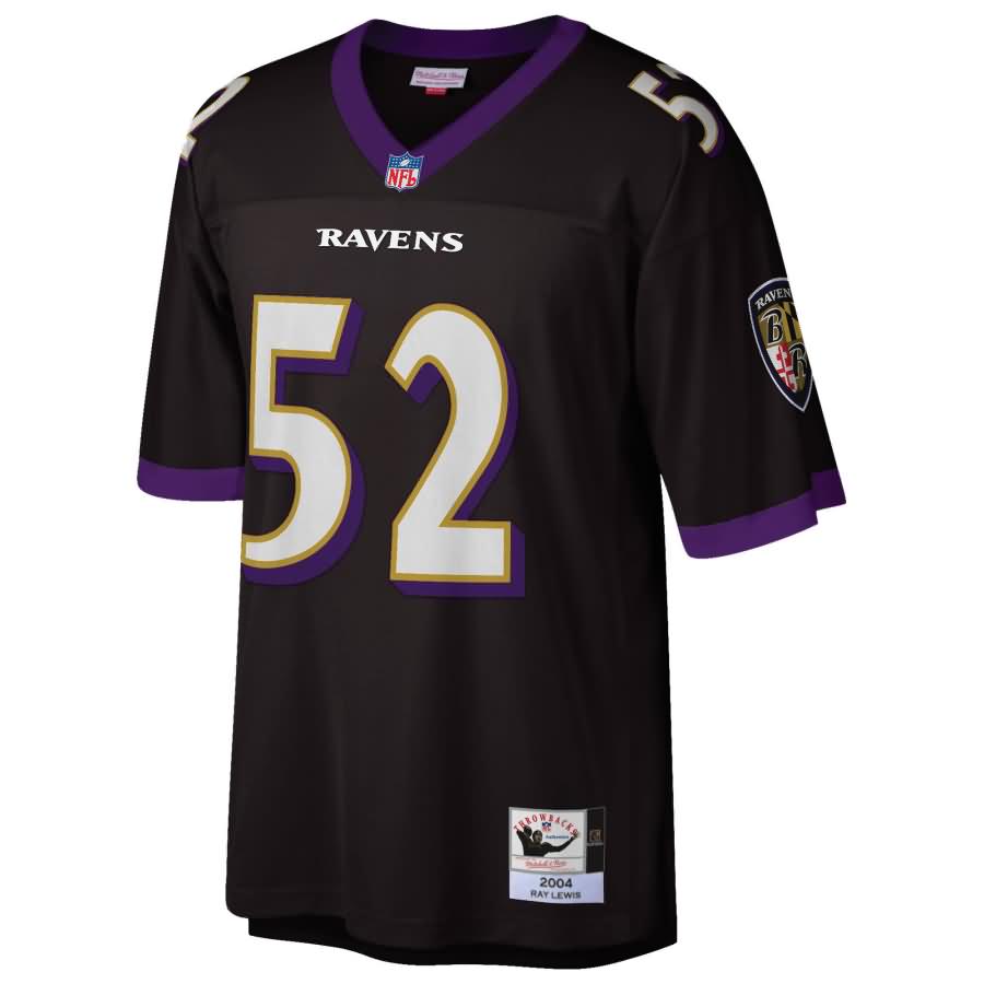 Ray Lewis Baltimore Ravens Mitchell & Ness 2004 Authentic Retired Player Jersey - Black