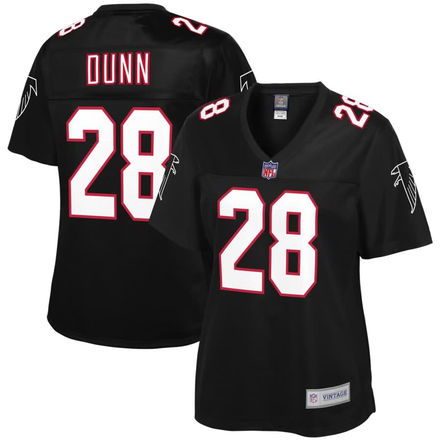 Warrick Dunn Atlanta Falcons NFL Pro Line Women's Retired Player Jersey - Black