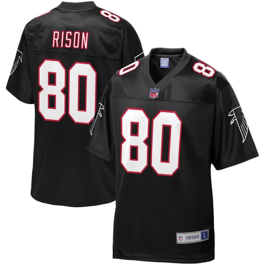 Andre Rison Atlanta Falcons NFL Pro Line Retired Player Jersey - Black