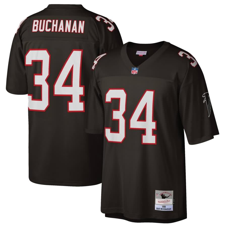 Ray Buchanan Atlanta Falcons Mitchell & Ness 1998 Retired Player Replica Jersey - Black