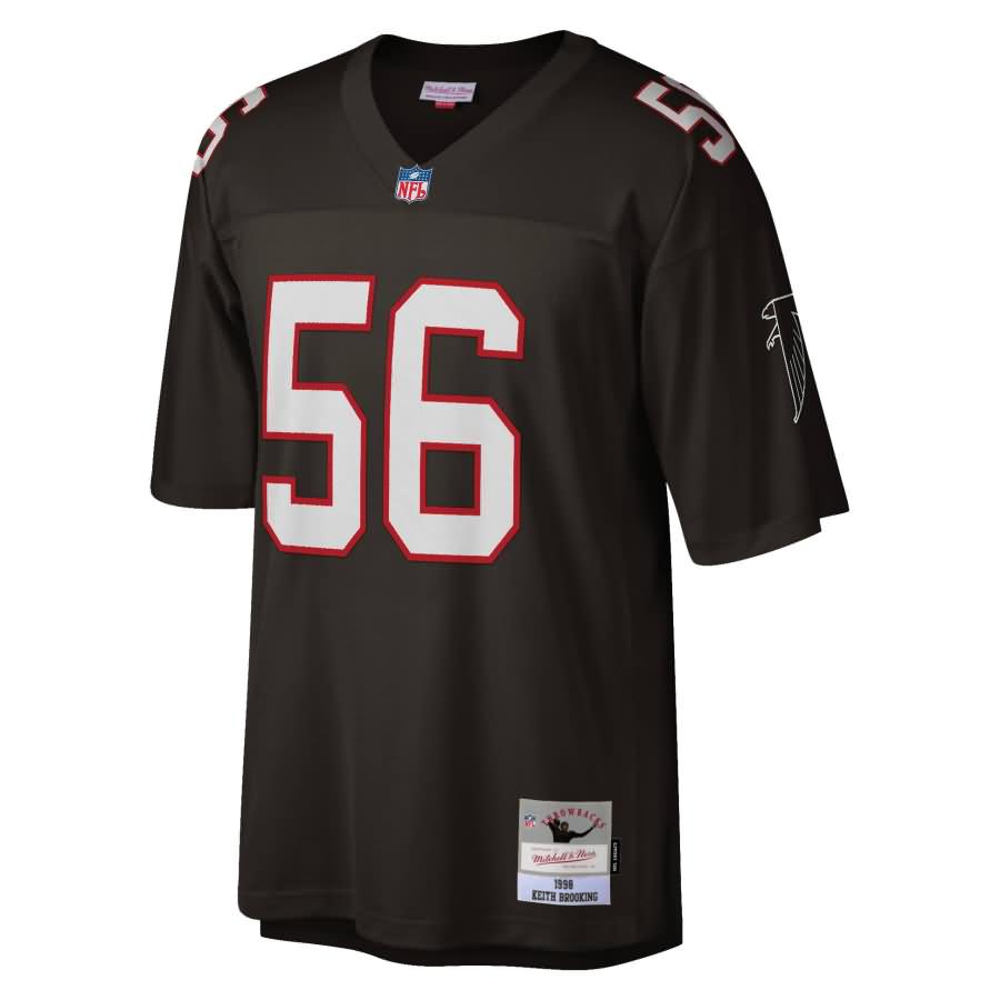 Keith Brooking Atlanta Falcons Mitchell & Ness 1998 Retired Player Replica Jersey - Black