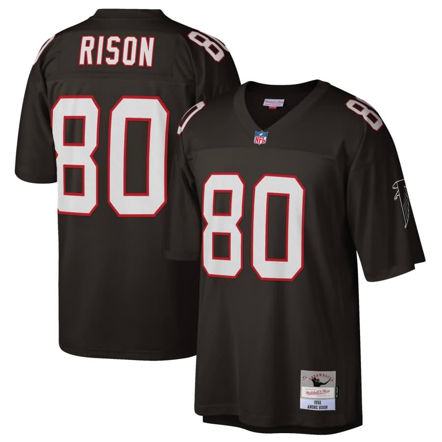 Andre Rison Atlanta Falcons Mitchell & Ness 1992 Retired Player Replica Jersey - Black
