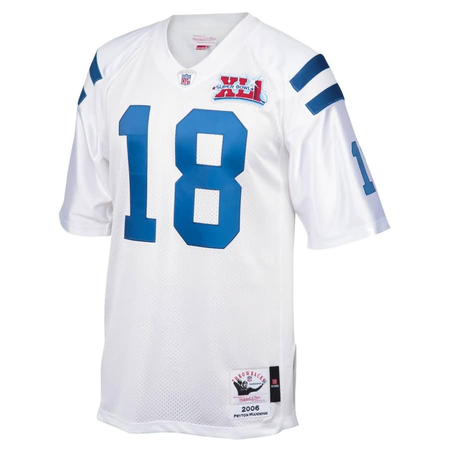Peyton Manning Indianapolis Colts Mitchell & Ness 2006 Authentic Retired Player Jersey - White