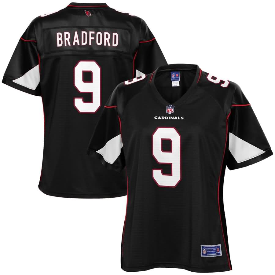 Sam Bradford Arizona Cardinals NFL Pro Line Women's Alternate Player Jersey - Black
