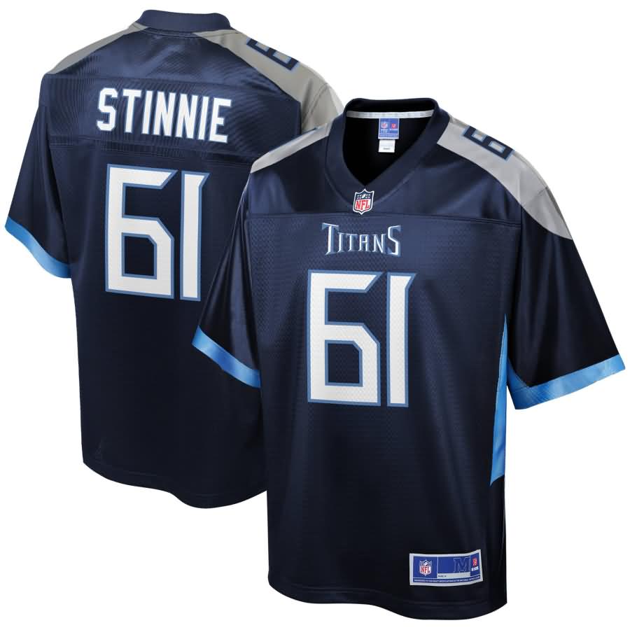 Aaron Stinnie Tennessee Titans NFL Pro Line Team Player Jersey - Navy