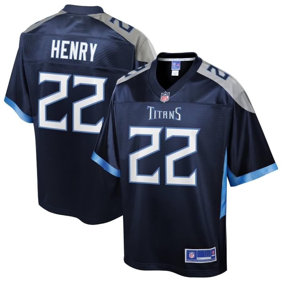 Derrick Henry Tennessee Titans NFL Pro Line Youth Team Player Jersey - Navy