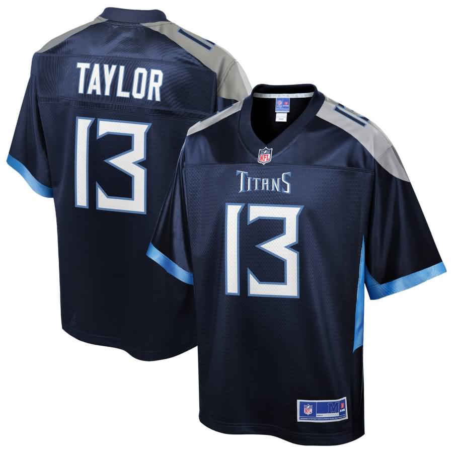 Taywan Taylor Tennessee Titans NFL Pro Line Youth Team Player Jersey - Navy