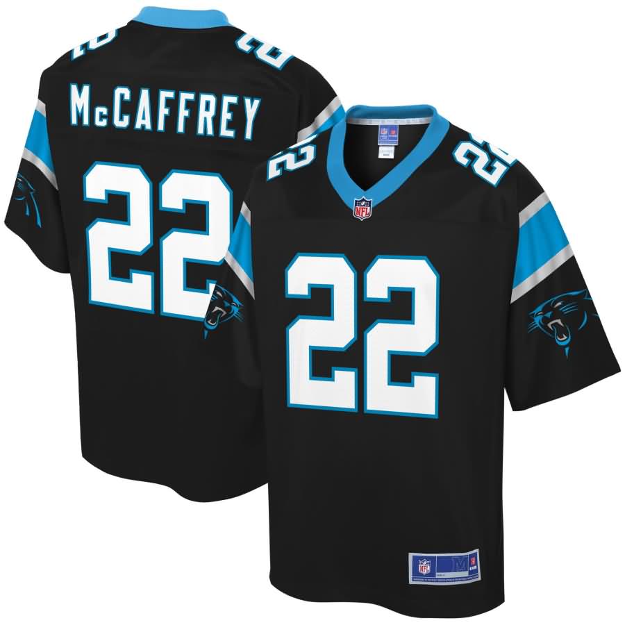 Christian McCaffrey Carolina Panthers NFL Pro Line Team Player Jersey - Black
