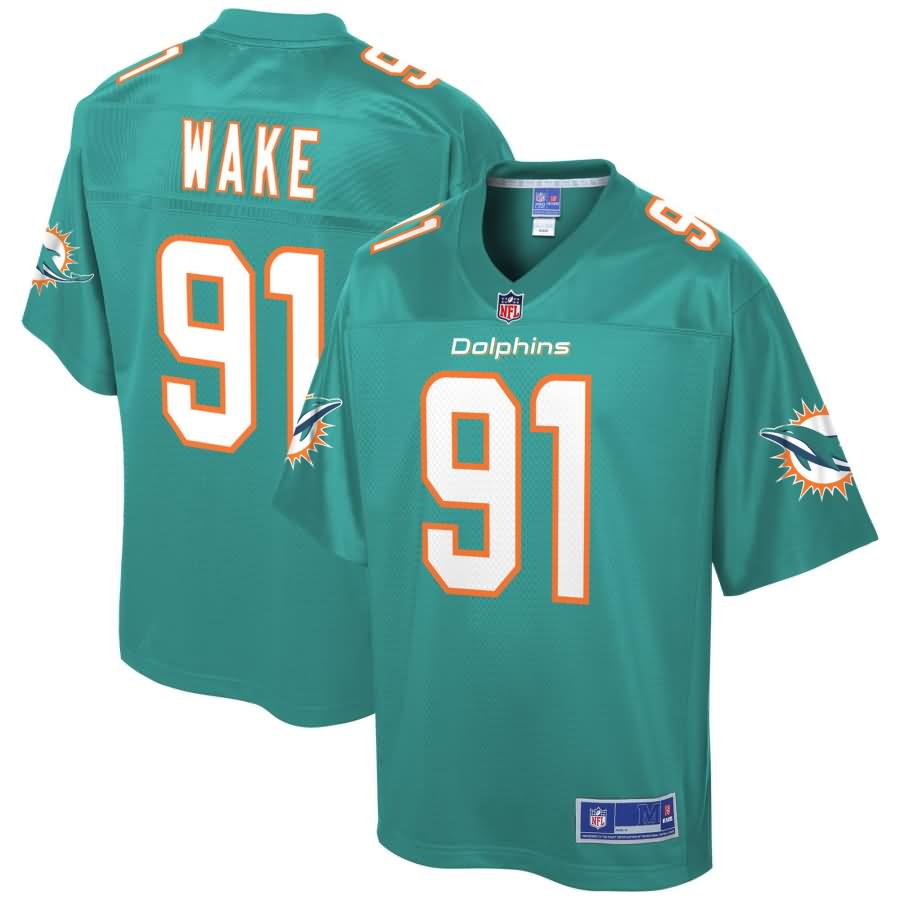 Cameron Wake Miami Dolphins NFL Pro Line Team Player Jersey - Aqua
